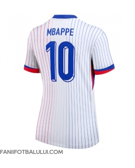 Franța Kylian Mbappe #10 Echipament de Fotbal Replică European 2024 Femei Deplasare